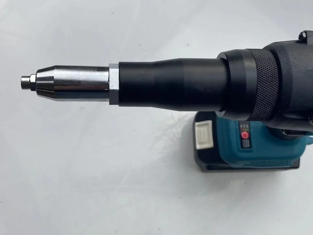 Electric Riveting Gun Lithium Battery Automatic Riveting Gun Rechargeable Riveting Gun Power Tools 21V Industrially Available 6