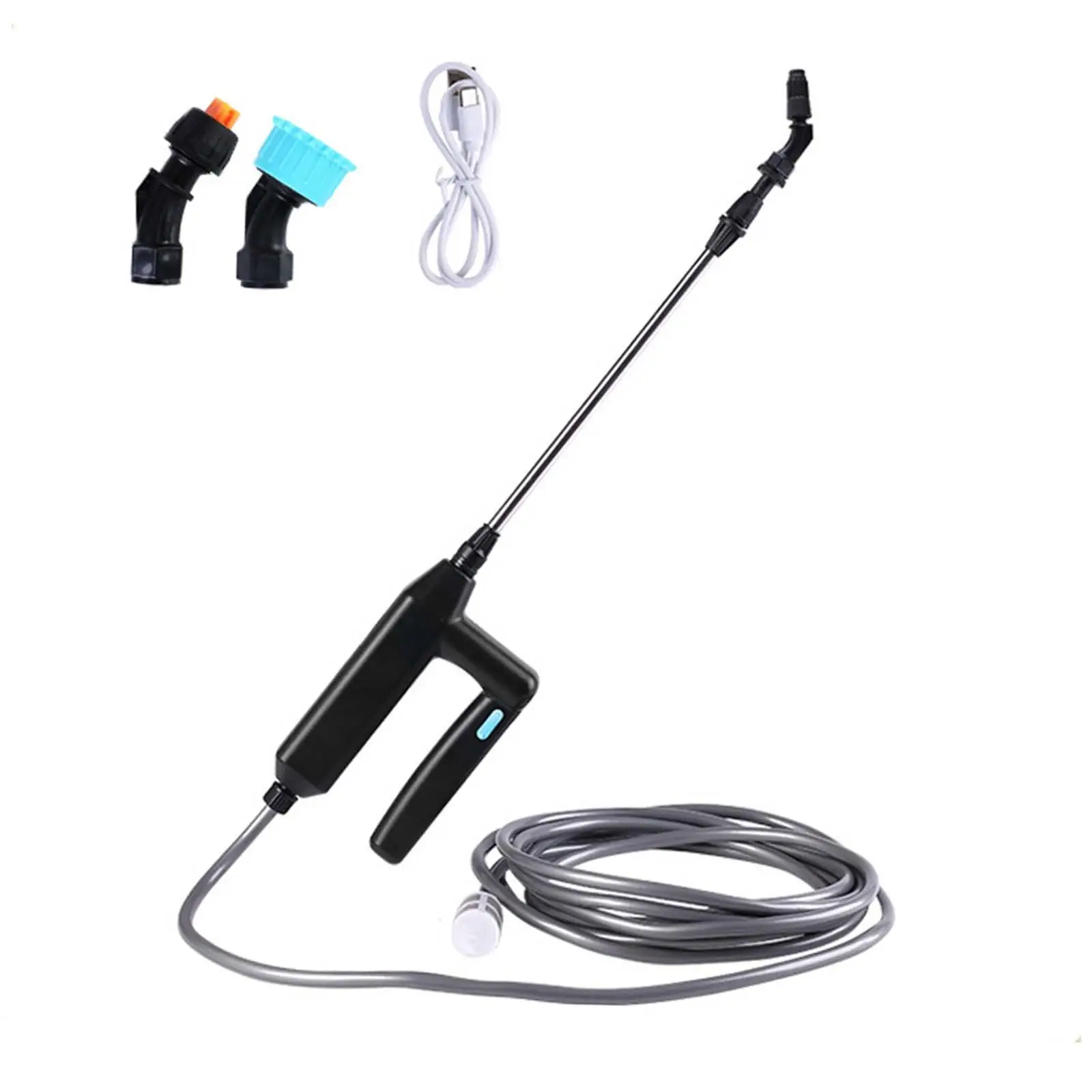 

Automatic High Pressure Air Pump Sprayer Handheld Telescopic Extension Rod Spray Head Watering Wands for Gardening Watering Lawn