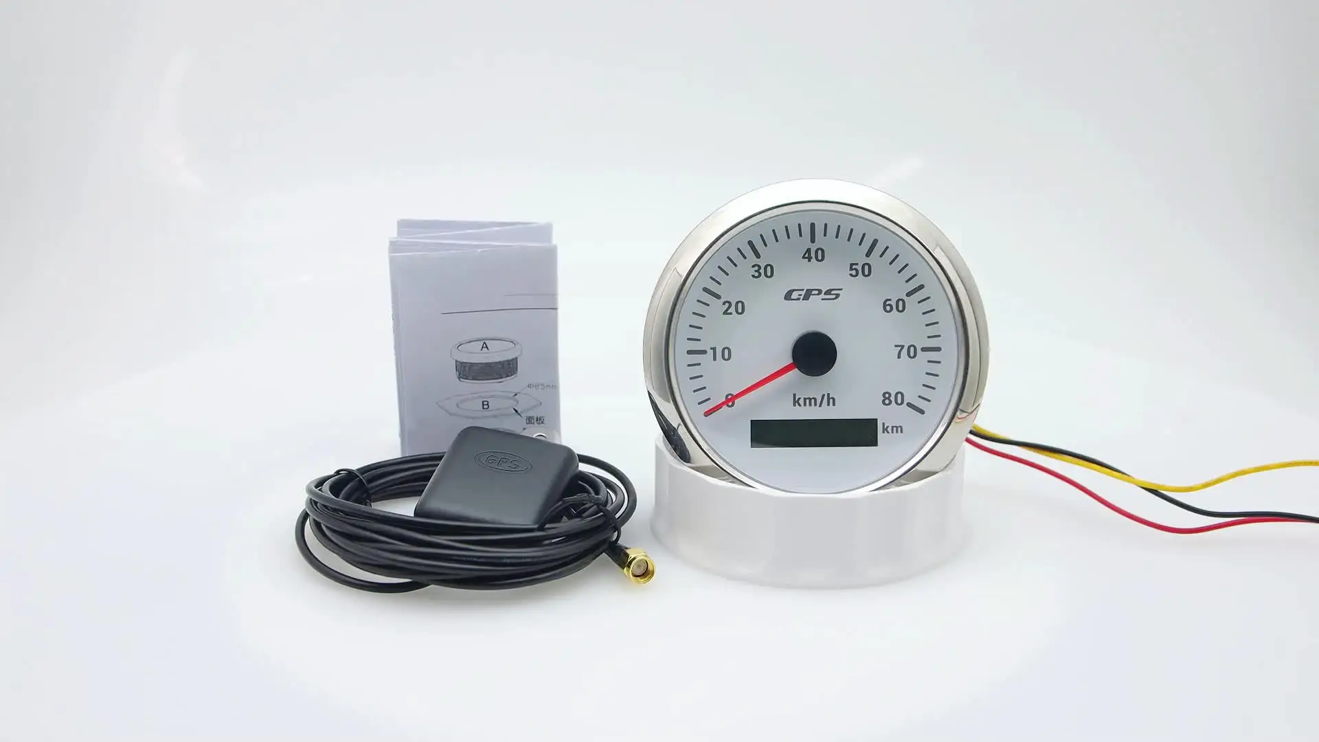 Tachimetro Digitale Da 85 Mm, Contachilometri, Impermeabile, IP67 - Foto 8