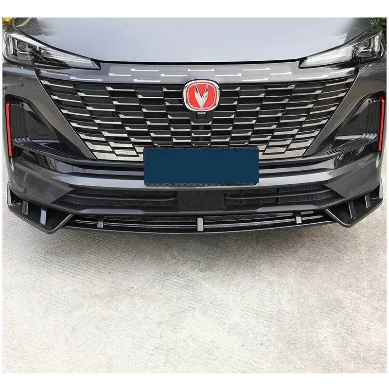 Changan CS55 플러스 2022 프론트 범퍼 스포일러, 2023, 2 세대 스커트, 립 모양 바디 키트, 액세서리 업그레이드, 3 개