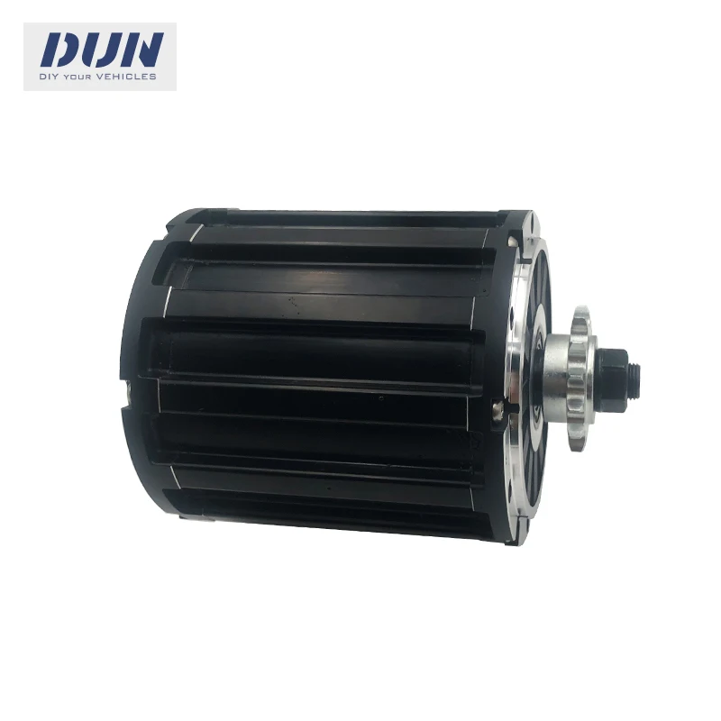 QS120 2000W Rated Voltage 72V 4600RPM 70H BLDC Mid Drive Motor for Electric Mopeds Motorcycle ATV