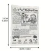 Pet Dog Newspaper Toy, Chew Durable Squeaky Toy Interactive Dog Teeth Molar Toys 6