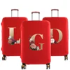 Travel Suitcase Dust Luggage Protective Elastic Luggage Cover for 18-28 Inch Trolley Case Gold  Series Travel Accessories 1