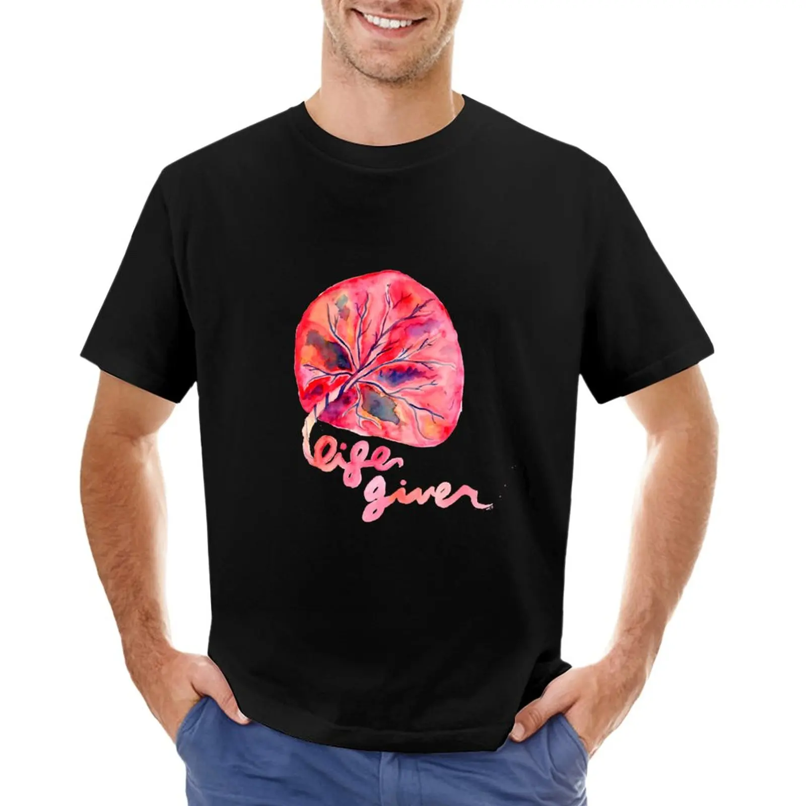 

Placenta - Life Giver T-Shirt tees hippie clothes mens graphic t-shirts anime