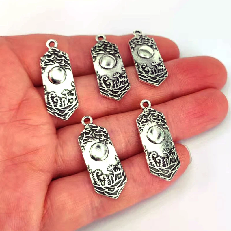 

5pcs new DIY Sun tree ferns pendant charm for women man Accessories Wholesale Jewelry