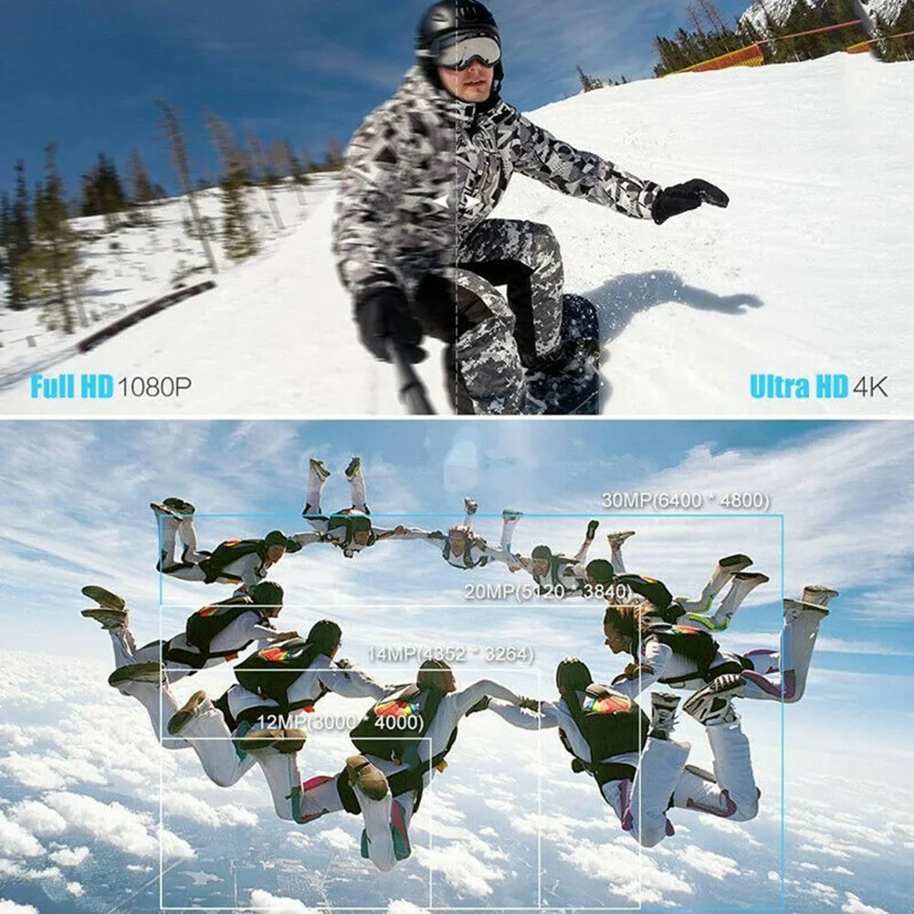 SJ9000 Wifi 4K 1080P Ultra HD Sports Action Camera DVR Cam Camcorder_OFSS