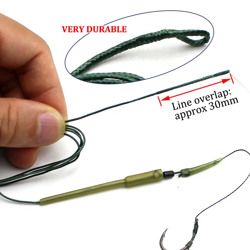 50 Pièces Hameçons Sans Ardillon Non-barb Acier à Haute Teneur En Carbone Accessories Carpe 8004