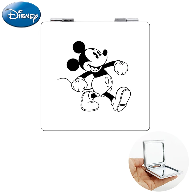 

Disney Drawing Mickey Mouse Square Tools Mirrors For Women Men 1X/2X Magnifying Hand Mirror New Arrival MIK223