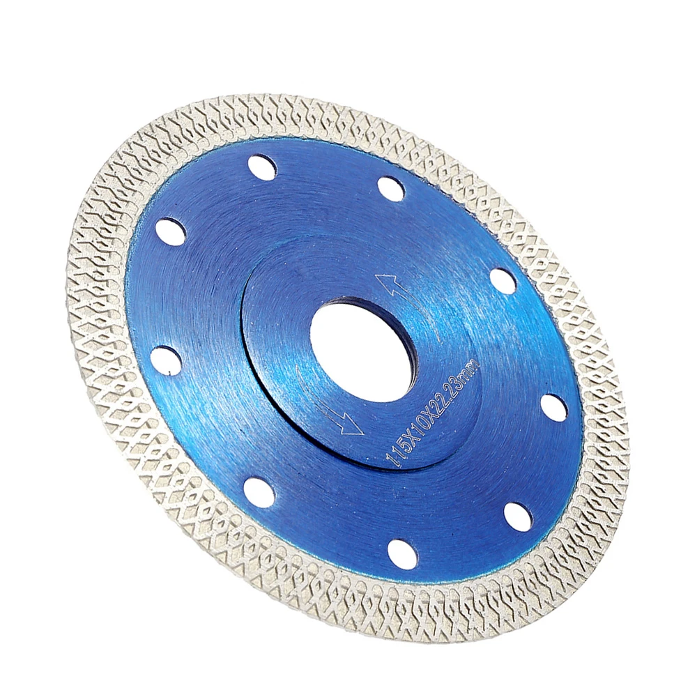 125mm Diamond Cutting Blade Continuou Segmented Rim Circular Saw Blade 65Mn Manganese Steel Cut Off Wheel Angle Grinder Disc