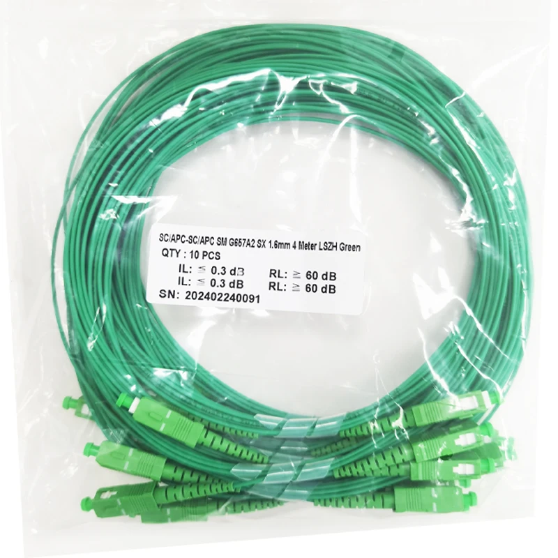 Fiber Optic Patch Cable 50/100PCs