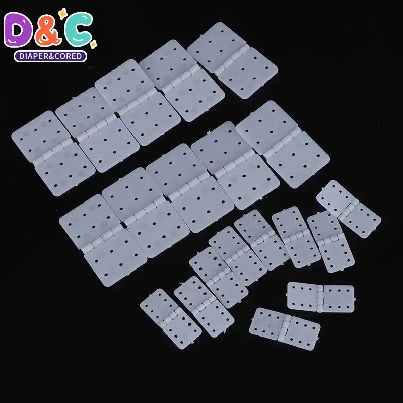 

Hot 10pcs/lot White Hinge Linker Plastic for RC Airplane Aircraft Helicopter Quadcopter Wholesale