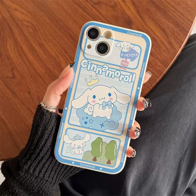 Cartoon Kuromi Cinnamoroll Dog Case For OPPO Reno 10 Pro 5 11 7 8 6 Lite 8T 4G 5G Find X3 X5 Lite X6 Pro Tpu Phone Cases Cover