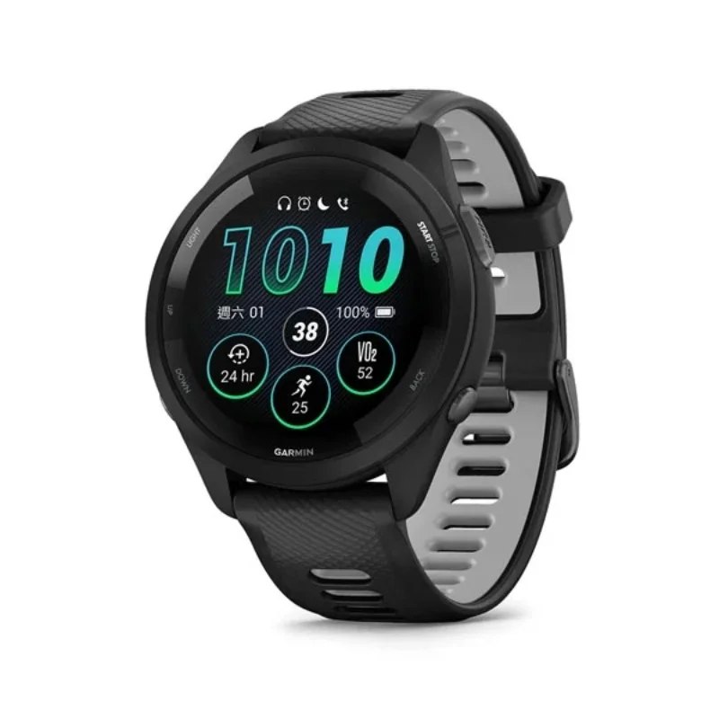 Garmin Forerunner 265 Running Smartwatch Construído em GPS 13 Dias de Vida útil da Bateria 1.3 ''Display AMOLED Monitoramento do Sono Rastreador de Fitness