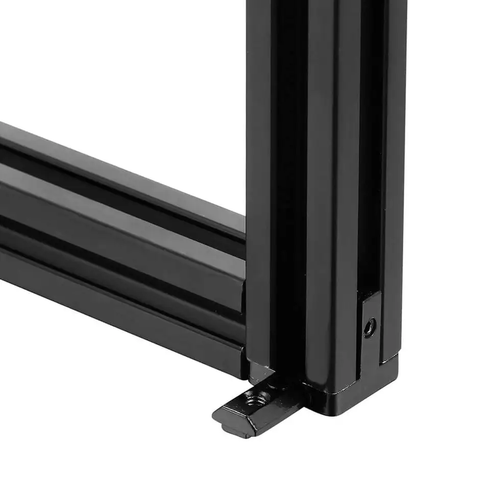 8Pcs Aluminum Profile 90 Degree Corner Bracket, T-slot Interior Connector Joint with Screws Wrench for 2020 Extrusion Frame image 3