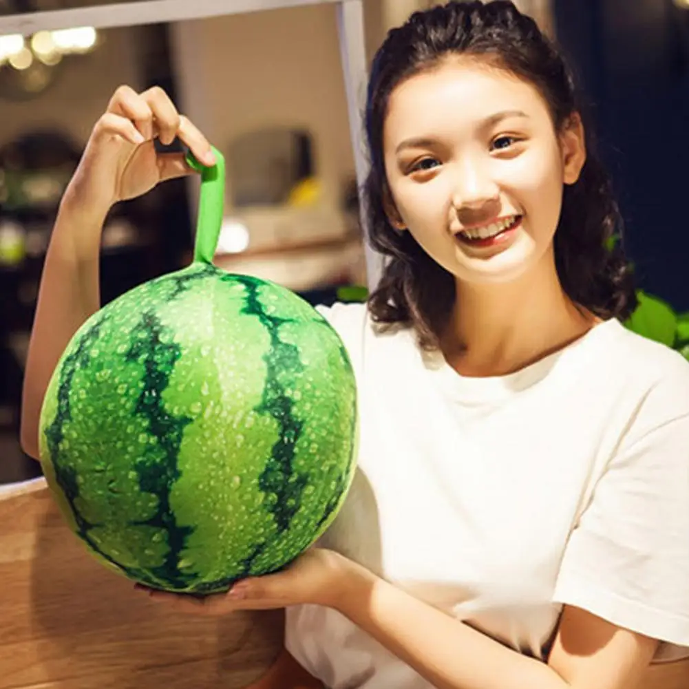봉제 장난감 편안한 시뮬레이션 베개, 높은 시뮬레이션, 귀여운 수박 과일, 부드러운 봉제 베개, 사무용품