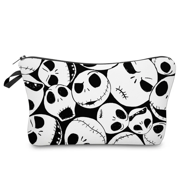 Deanfun Sloth Abstract Art  Cosmetic Bag Waterproof Printing Swanky Turtle Leaf Toilet Bag Custom Style for Travel  51476 52304