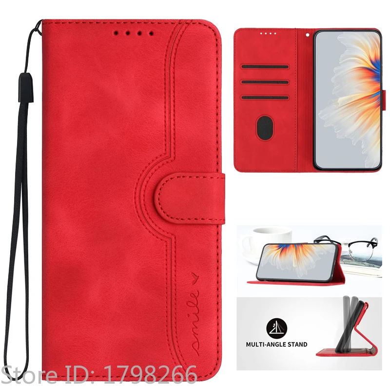 Luxury Pattern Flower Leather Phone Case - Flip Cover Wallet with Card Holder