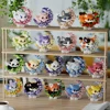 Mini Dog Cat panda raccoon Cute Pet Small Building Block Model Series Ornaments Children's Toy Christmas Birthday Gifts for Kids 1