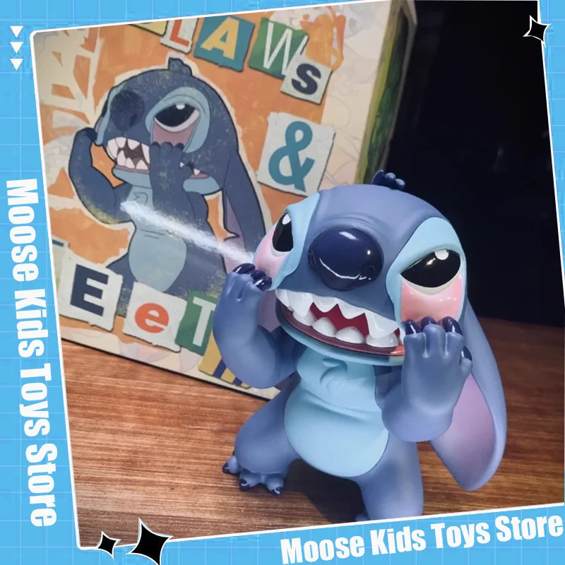 

15cm Disney Lilo & Stitch Statue Toys Stitch Anime Figures Donald Duck Figurine Handmade Doll Collection Ornaments Gift For Kids