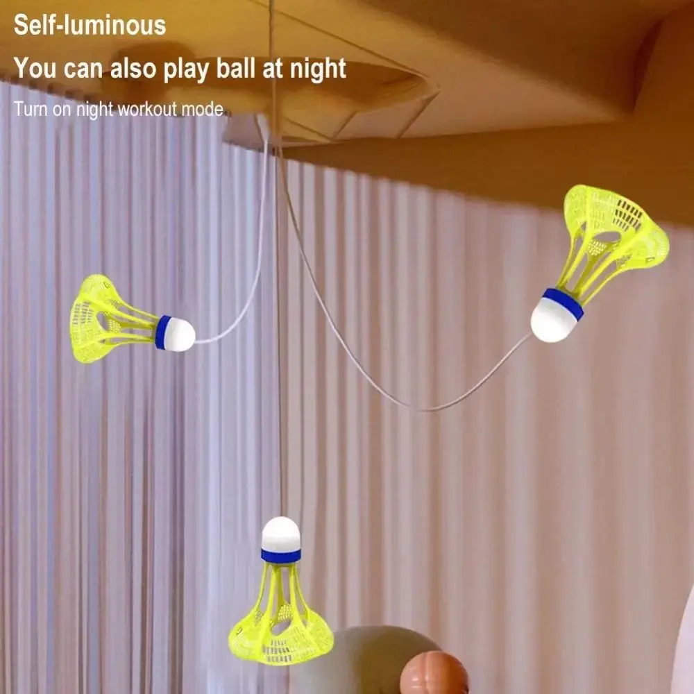 Badminton Ball Shuttlecock for Outdoor Windproof Fluorescent and Luminous Accessories