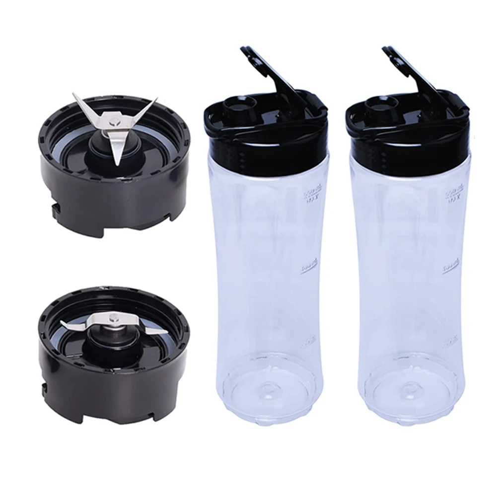 

20OZ Blender Bottle for Oster My Blend Blender BLSTPB BLSTP2,2 Pack Blender Cup with 2 Replacement Blade Blender