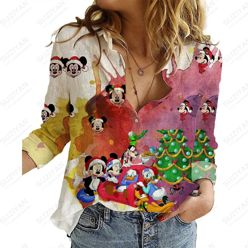 

Повседневная рубашка с длинным рукавом, с рисунком