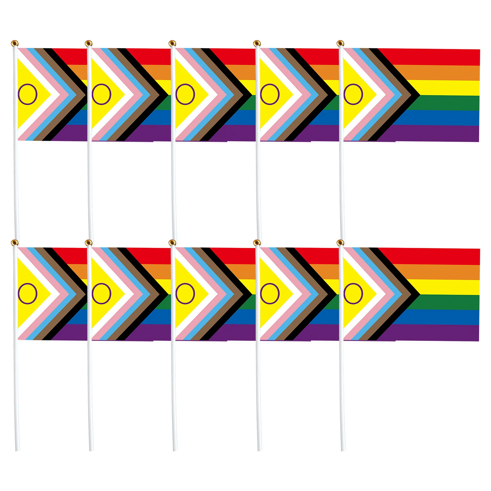 Pride Progress Stickers Roll - 500+ Heart Flag Stickers, Waterproof Vinyl, LGBTQ+ Pride Accessories & Gifts - View #7
