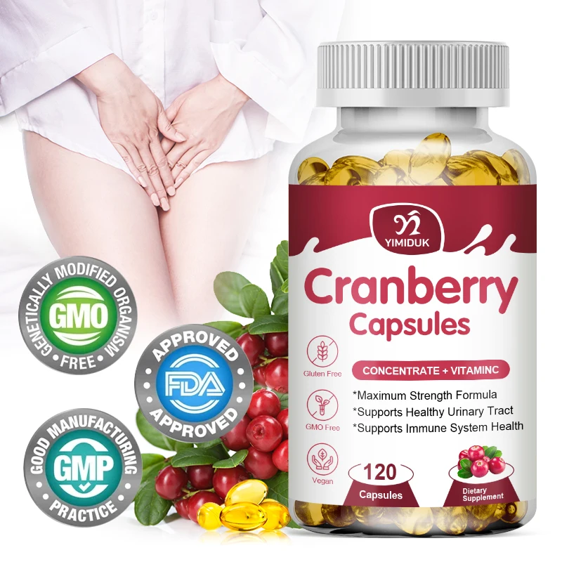 CranberryExtractCapsulesWithVitaminCPotentAntioxidantUrinary