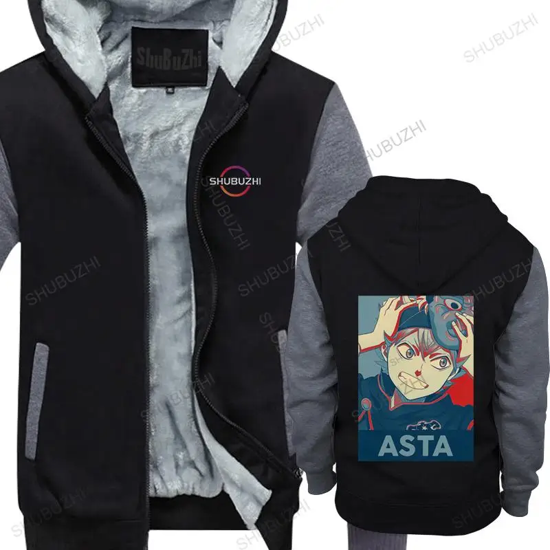 

Asta Anime Black Clover In Hope Style for Men Soft Cotton Japanese Anime Manga fleece Tops fall Urban thick hoodies Gift