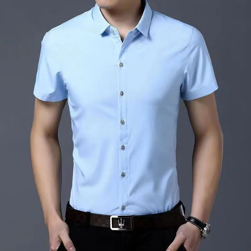 Men's Smart Casual Plaid Long Sleeve Shirt - Stylish Lapel Design