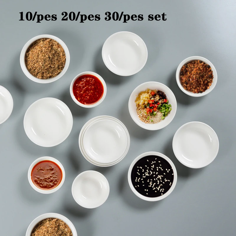 

Белая керамическая миска для окунивания, плитка для окунивания оливкового масла, блюда для окунивания, барбекю, Сервировочные чаши для боковых блюд