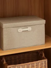 

1pc Solid Color Storage Box