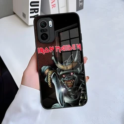 Iron Maiden Band Phone Case with Toughened Glass - Xiaomi 12S Ultra (Black1)