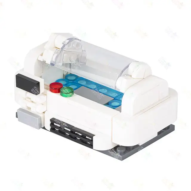 Sci-Fi Space War Movie Bacta Tank MOC Building Blocks Creative DIY Medical Tools Assemble Brick Puzzle Toys For Children MOC2044 5