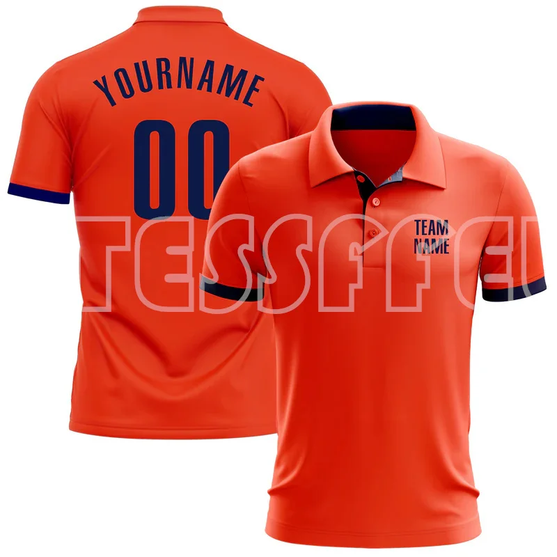 

Custom Name Number Sportswear Player Colorful 3DPrint Summer Vintage Harajuku Polo Shirts Streetwear Short Sleeves T-Shirts X1