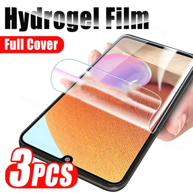 Premium 3-Pack Hydrogel Screen Protector Film