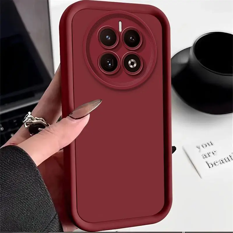 Luxury Soft Matte Silicone Back Cover Phone Case