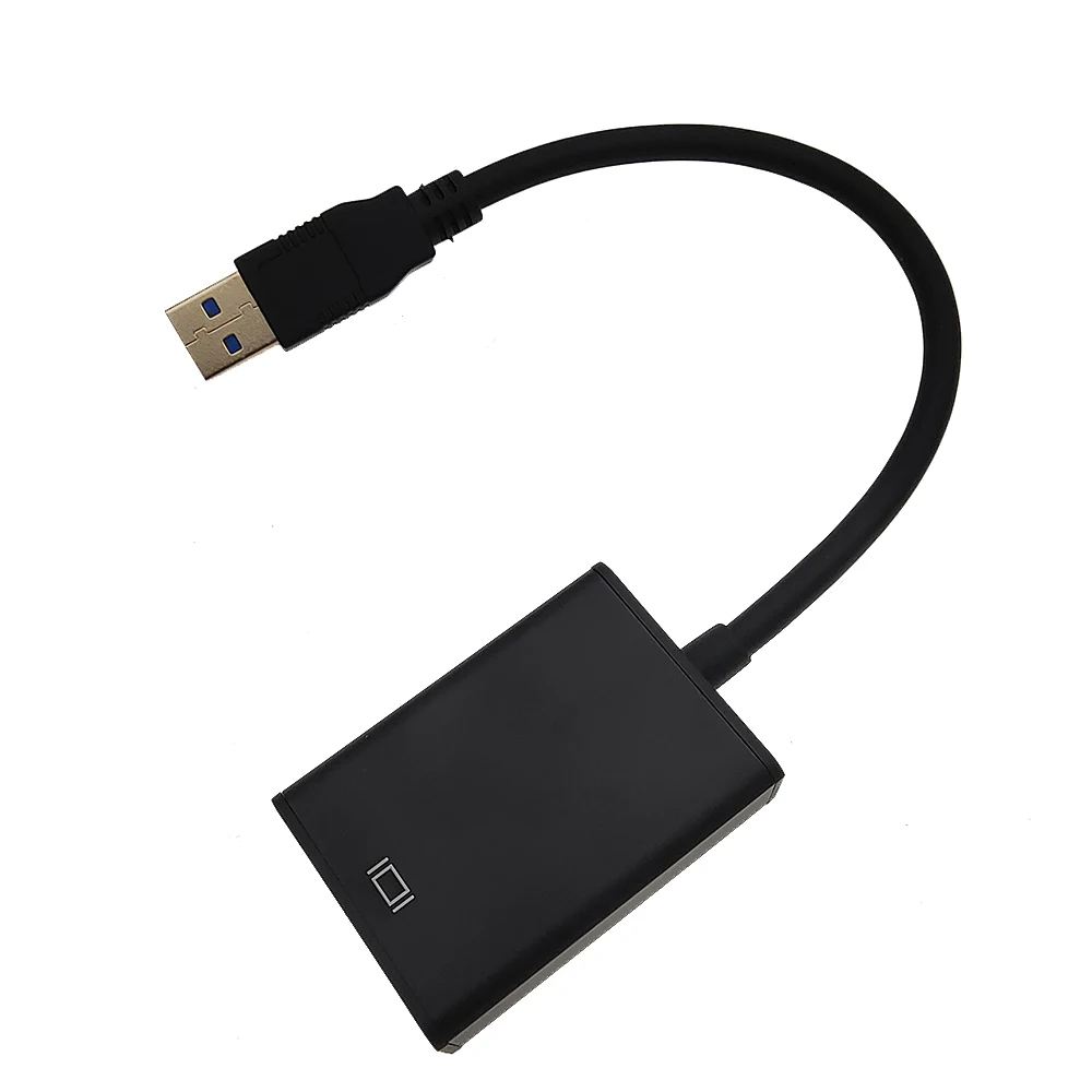 

USB 3.0 To HDMI-compatible External Video Adapter Cable Portable Video Audio Converter 1080P Drive Free For Desktop Laptop PC