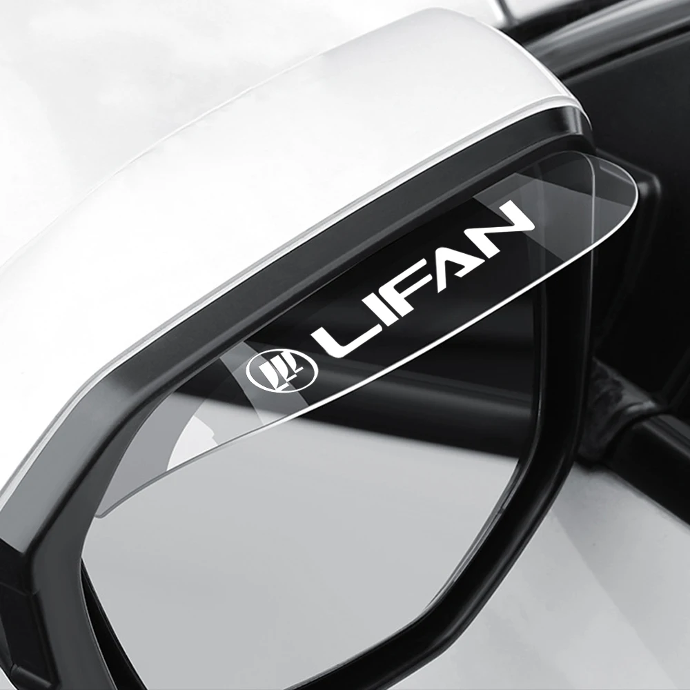 2PCS Car Rain Eyebrow Rearview Mirror Shield Cover Accessories For Lifan 320 530 520 620 250 820 150 630 650 X50 X7 X70 720 330