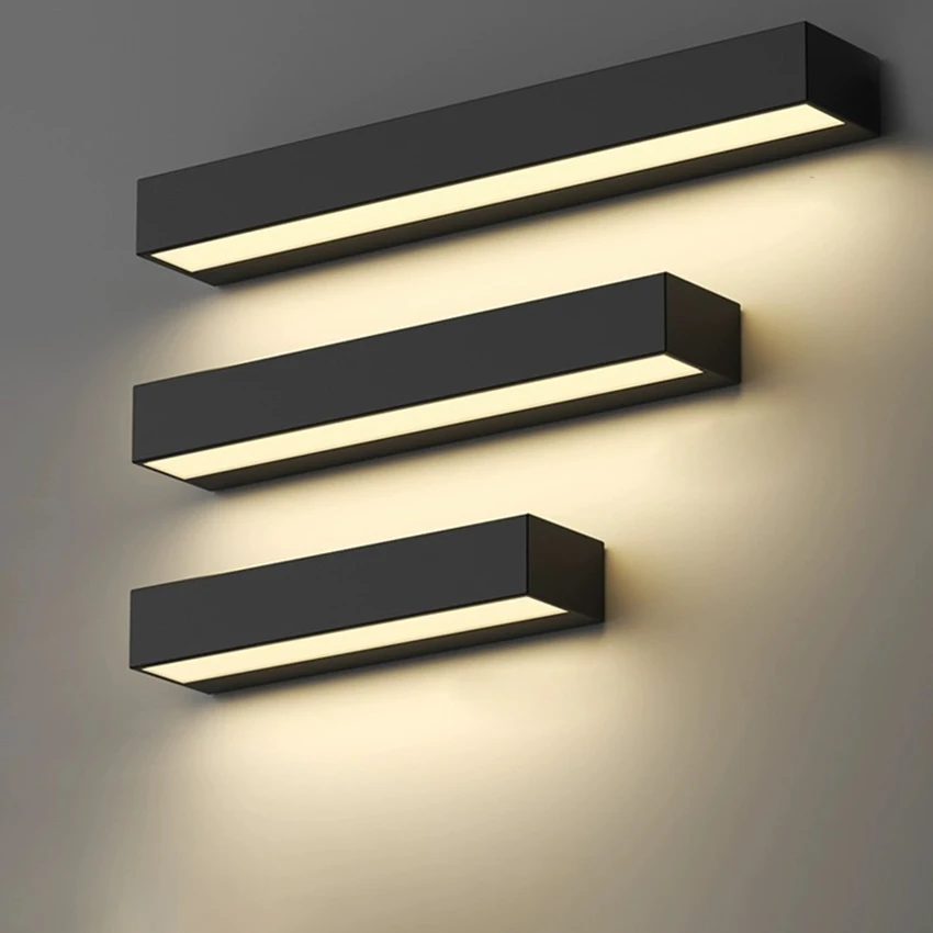 Outdoor Single Head Light Emitting Wall Lamps Up or Down Wall Light Waterproof Sconce For Garden Porch Terrace Balcony