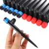 5/20/50/100Pcs 360° Scattering Sprinkler Watering Dripper Garden Farming Flower Lawn Irrigation Nozzle Locked Connect 1/4 Hose 2