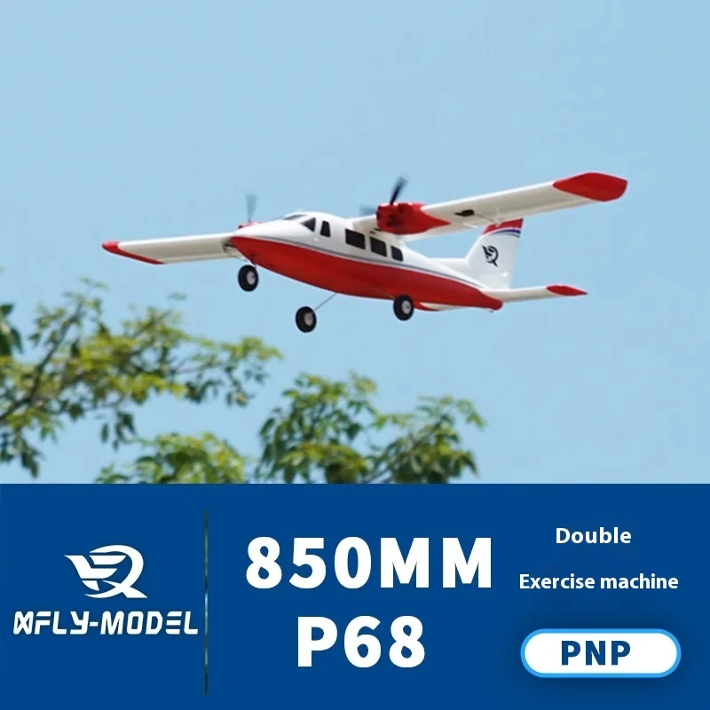 Xfly 850mm-P68 Practice remote-controlled aircraft rc plane Model airplane PNP Foam Combination Aircraft Model Adult Outdoor Toy 2