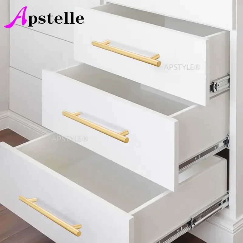 Furniture Handles Apstelle Cupboard Handle Brushed Stainless Steel Kitchen Cabinet Door Knob Furniture Drawer Pulls Bar Handle