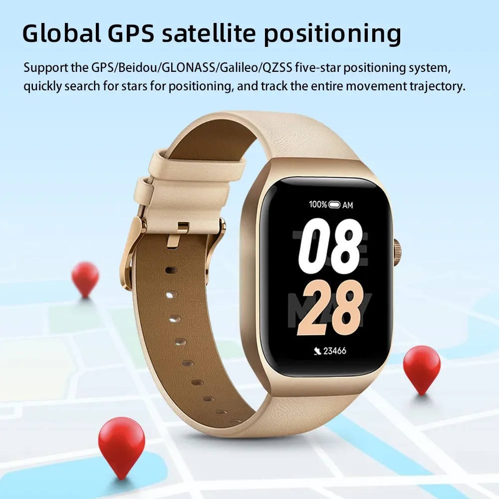 Mibro T2 Ʈġ GPS Ŵ 1.75ġ AMOLED HD ȭ ݼ ü а  300mAh ͸ AOD 2ATM   ȭ    Ʈġ
