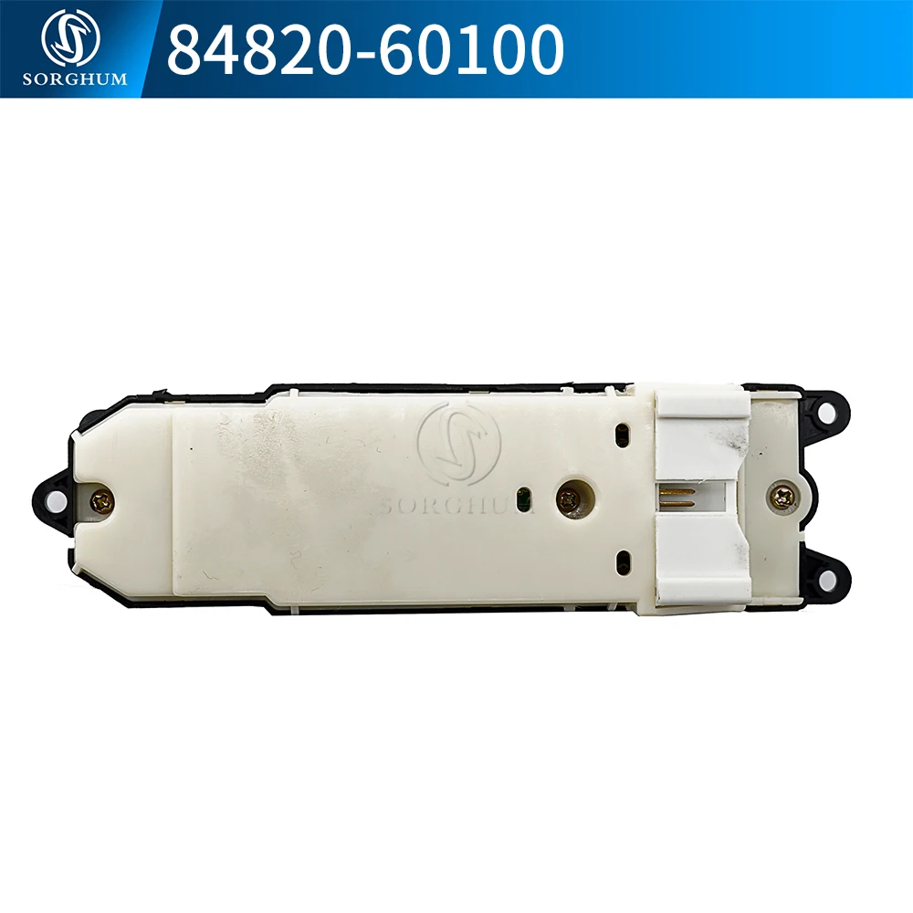 84820-60100 Master Power Window Switch - Front Left Driver Side, 20 Pin, Fit Lexus LX470 1998-2002 & Toyota Land Cruiser 2001-2002