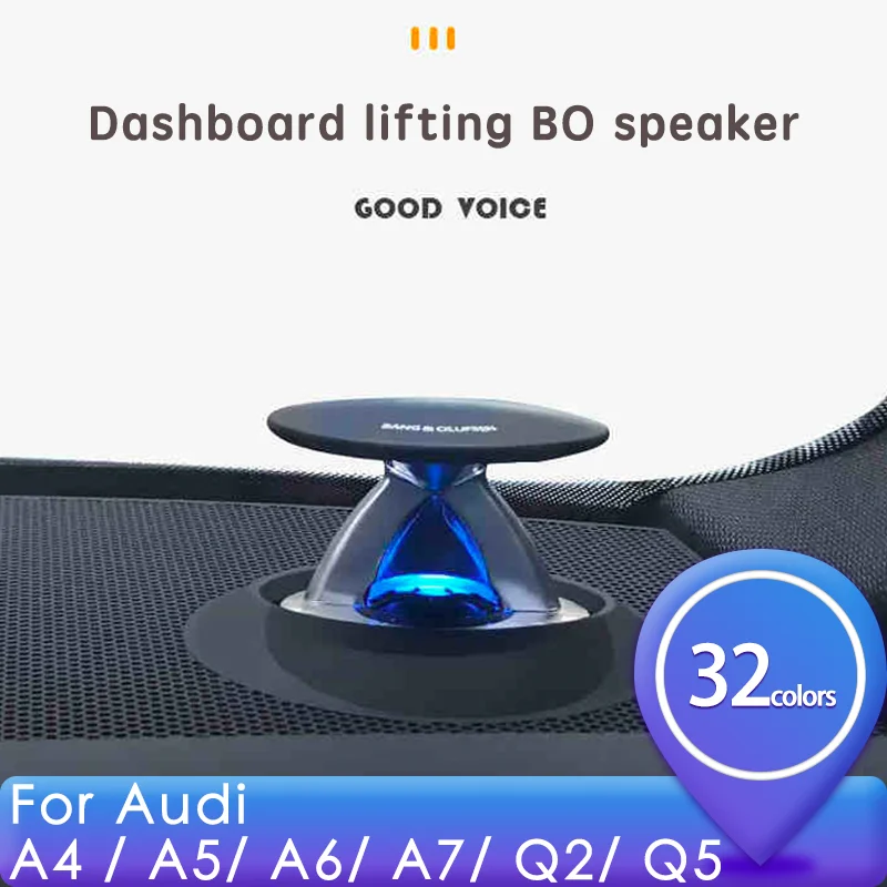 아우디 A4 S4 RS4 A6 S6 RS6 A7 S7 RS7 A5 S5 RS5 Q5 SQ5 C8 Q7 A8 전문 트위터용 센터 대시보드 리프팅 스피커
