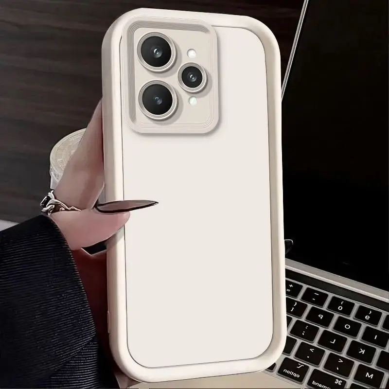 Luxury Soft Matte Silicone Back Cover Phone Case