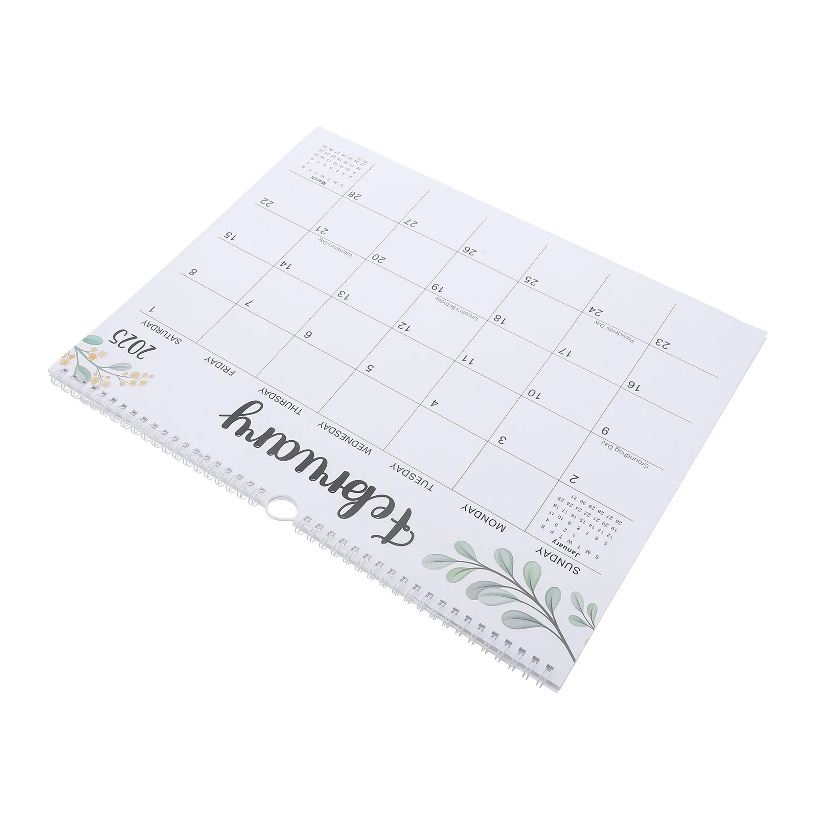 Time Planner Calendar Multi-function Hanging Planning Calendar Monthly Coil Calendar