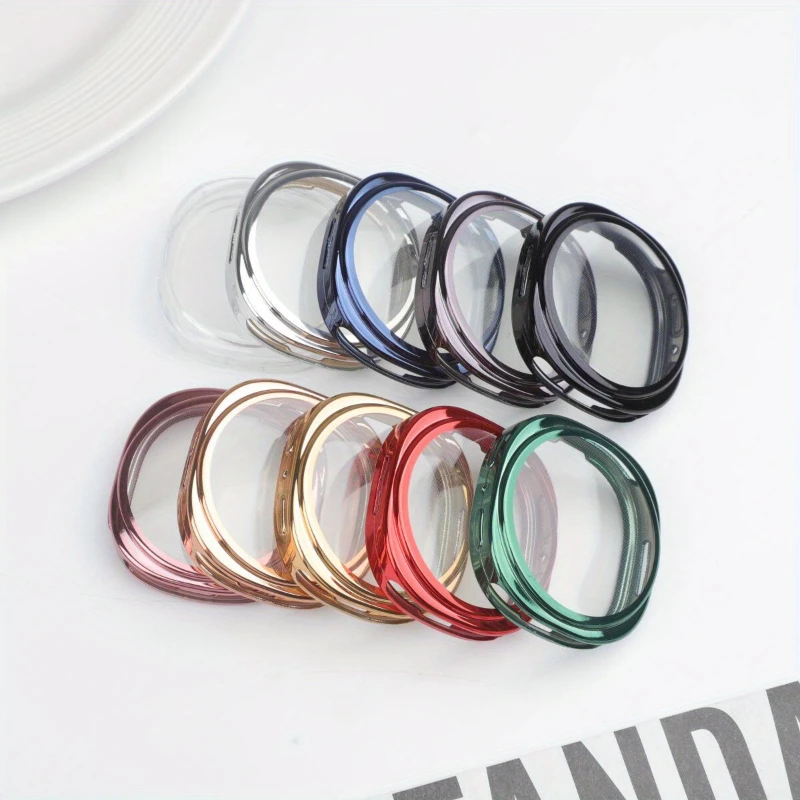 Full Coverage Soft TPU Protective Bumper Case - Premium Watch8 Accessories