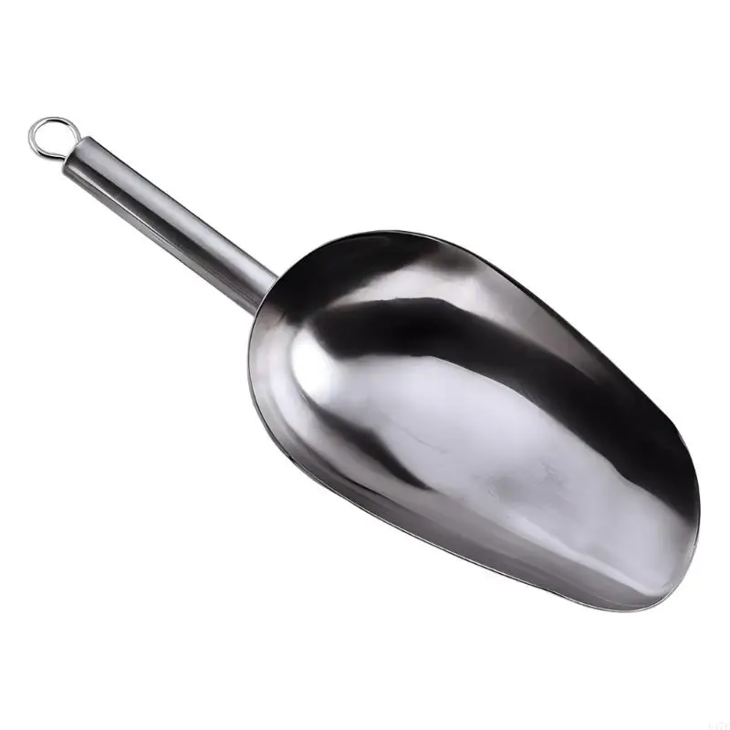 547F Stainless Steel Shovel Thickened Ice Scooper Grains Spices Candy Flour Nut Measuring Spoon Practical Kitchen Accessories